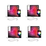 Philips Hue Bundle – 4x Indoor Indirect Hue Flux 3m Lightstrips | Intelligente LED-Ambientebeleuchtung, App- & Sprachsteuerung, kompatibel mit Alexa, Google Home & Apple HomeKit