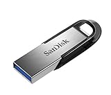 SanDisk Ultra Flair USB 3.0 Flash-Laufwerk 32 GB (robustes und elegantes Metallgehäuse, Passwortschutz, 150 MB/s Lesen) Schwarz