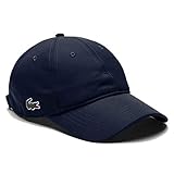 Lacoste Herren Cap RK2662, Männer Schirmmütze,Visor Cap,oben offen,Tennis,Golf,Regular Fit,Blau,TU (Einheitsgröße)