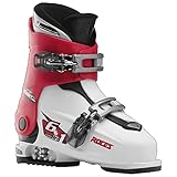 Roces Kinder Idea UP 19.0-22.0 Kinderskischuh-Verstellbar, White-Red-Black, 30-35