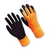 Lurrose 1Paar Niedertemperaturbeständige Arbeitshandschuhe Für Kälteschutz Wasserdichte Und Strapazierfähige Schutzhandschuhe Für Winterarbeiten Und Gartenaktivitäten