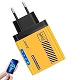 USB-Ladegerät Block - 5-Fach USB-Wandstecker Ladestation,Steckdosenleiste Mit Mehreren Steckplätzen Für Wohnzimmer Badezimmer Büro