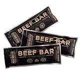 The Meat Makers Beef Bar Tactical Original (3x25g) - Tactical Food, Campingnahrung, Überlebensnahrung, Notfallnahrung, Taktisches Essen, Protein Riegel. Alternative zu Beef Jerky, Trockenfleisch