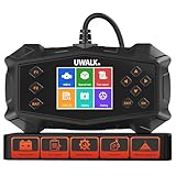 OBD2 Diagnosegerät OBD Auto Adapter: EOBD Auto Scanner Motor Diagnose Fehlerauslesegerät Lesegerät mit OBDII Funktionen - Deutsch KFZ Auslesegerät für Alle Fahrzeuge Ford BMW VW Mercedes Audi