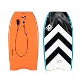 Mesle Bodyboard Speed Skin, für Kinder & Erwachsene bis 100 kg, großes Schwimmbrett zum Surfen & Wellenreiten am Strand, für Anfänger & Fortgeschrittene