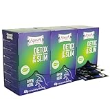 Apsara Premium Detox & Slim Kräutertee – 3er Set (60 Teebeutel) – Natürlicher Entschlackungstee mit Mate, Brennnessel & Eisenkraut – Detox Tee für Stoffwechsel & Wohlbefinden