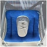 Anti-dekubitus-toilettensitzkissen, Verdicktes Baumwollsitzkissen, Universelles Anti-rutsch-gurtdesign, Ergonomische Druckentlastung, Multi-Szene-toilettenstuhlanpassung