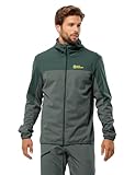 Jack Wolfskin Herren Feldberg Hoody M Softshelljacke, Slate Green, L EU