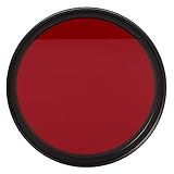 BONKZEBU FOTGA Einstellbarer Infrarotfilter für die Erstellung von IR-Fotografien, Praktischer Rotierender Filter für Schwache Schatten, Aluminiumlegierung + Optisches Glas (67mm)