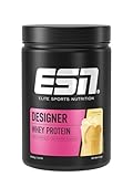 ESN Designer Whey Protein Pulver, Banana, 908 g, bis zu 23 g Protein pro Portion, ideal zum Muskelaufbau und -erhalt - made in Germany
