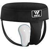 WFX Tiefschutz für Boxen, Kickboxen und MMA-Kämpfe, Muay Thai, Bauch, verstellbarer Sparring-Tiefschutz, Jockstrap, Taekwondo, Karate, Trainingsunterwäsche für Kampfsport, Jiu Jitsu, BJJ, M