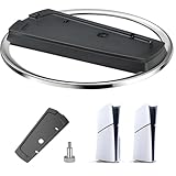 HARIKIKI Vertikaler Standfuß für PS5 Slim Disc und Digital Edition, Videospiele Zubehör mit PS5 Ständer für PlayStation 5 Pro Konsole Vertikal Standfuss