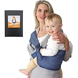 GUBBY GUPS® Ergonomische praktische Babytrage | Stilltuch V2.0 für schnelle Einsätze von Family-Land.de® - Tragetuch Baby neugeboren Baby Tragegurt Kleinkind bis 15 KG, Hüftsitz Baby Trage Tragesystem