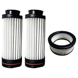 Jonikuper Für HEPA-Filter-Set für Diyuto für Q5 Akku-Staubsauger, waschbarer Vorfilter und Motorfilter-Set, 2 Front- + Luftauslassfilter, wiederverwendbar