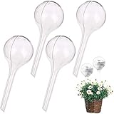 LOCOLO 4 Stück Große Pflanzen Gießkugeln - 26.5x8cm Pflanzen Bewässerungskugeln Topfpflanzen Selbstbewässerung PVC Bewässerung-Kugeln Wasserspender für Pflanzen