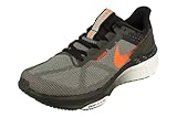 Nike Structure 25 Herren Straßenlaufschuhe (FQ8724-084, Rauchgrau/Schwarz/Dunkelrauchgrau), Smoke Grey Safety Orange Black 08, 44 EU