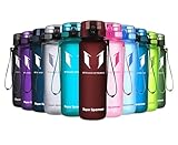 Super Sparrow Trinkflasche - Tritan Wasserflasche - 500ml - BPA-frei - Ideale Sportflasche - Sport, Wasser, Fahrrad, Fitness, Uni, Outdoor - Leicht, Nachhaltig