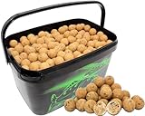 Angel-Berger Magic Baits Boilies im Eimer 4 kg alle Sorten Futterboilies Karpfenboilies Boilieset (Vanille)