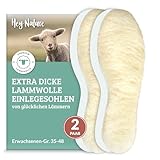 Hey Nature 2 Paar Lammwolle , natürliche Wärmesohlen. Mit Einlegesohlen Winter warm überstehen. Schuheinlagen , besser als beheizbare . Wolle nicht Lammfellsohlen