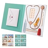Kleinkind Arzt Spielset,Rollenspiel-Set Arztkoffer | Krankenhaus-Simulationszubehör Kostüm-Zubehör Für Mädchen Kinder Kindergarten Schule