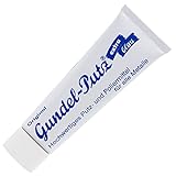 ORIGINAL GUNDEL-PUTZ Polierpaste - 1x 100ml - für jede Art der blanken Metallpolitur geeignet - ob als Silberputzmittel, Chrompolitur, Messing Politur, Edelstahl Politur oder für den Herd