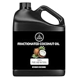Naturevibe Botanicals Fractionated Coconut Oil 32 ounces non gMO, vegan, Keto Friendly | 100 % reines und natürliches Kokosöl | Smoothes Hair and Moisturizing Body Oil (946 ml)