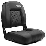 Luxus Low Back Bootssitz - Klark - Dark Series/Steuerstuhl/Klappbarer Bootsstuhl