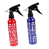 KAILIKETIY 2Stücke Friseursprühflaschen Leere Sprühgeräte für Haarstyling Mehrzwecksprüher für Friseure Hausreinigung und Pflanzenbewässerung