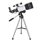 Monokulares Teleskop, Astronomische Teleskope für Anfänger, Kinder und Erwachsene, Astronomisches Refraktor-Teleskop mit 70 mm Öffnung mit Sucher und Stativ, Teleskope für Astronomie Anfänger