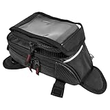 Motorrad-Tanktasche – wasserdichter Tankrucksack der magnetischen Navigationstasche Saddlebag | Magnetic Navigation Saddlebag Strong Magnetic Befestigung Touchscreen Taschendesign für Femm