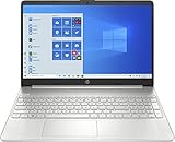 HP (15,6 Zoll Full-HD Notebook (1.69kg), großer 8h Akku, AMD Ryzen3 5300U, 8 Threads, 3.8 GHz, 16 GB, 512GB SSD, 4GB Radeon, HDMI, BT, USB 3.0, WLAN, Windows 11 Prof, MS Office Laptop - 7770