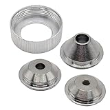 Zeizafa Textursprüher, Öffnungsspitzen-Set für Wal-Board-Trockenbauwände, Textur-Trichterpistolen, 3 Düsenspitzen, Trockenbau-Texture-Trichterpistolen