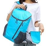 Wanderschack | Wasserdicht, faltbar | 20l Rucksack mit großer Kapazität | Leichtes Bergklettern im Freien Camping Travel Trekking Fishing Field Adventure Compact Aufbewahrung Unisex