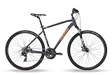 HEAD Unisex – Erwachsene I-Peak 1.0 Crossbike, matt grau/orange, 59