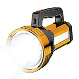 Birtern Leistungsstarke Taschenlampe: Tragbares Suchlicht, helle Taschenlampe für Bau, Wandern, Jagd, Garage, Angeln, Reisen, Outdoor