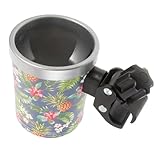 DINHEAROM Trinkflaschenhalter für Fahrrad Stabiler Getränkehalter Kunststoff mit Schnellverschluss für Rennrad Mountainbike und Outdoor Aktivitäten Zuverlässiger Schutz