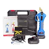 HEALBYBLE 16,8 V 28 mm Elektro-Gartenschere, bürstenlos, elektrische Gartenschere for Obstbäume, Bonsai-Zweige, Akku-Gartenschere mit Akku,Leistungsstarkes Präzisionsschneiden