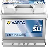 Varta lead acid, B18 Autobatterie 58344 Blue Dynamic, 12V, 44 Ah, 440 A