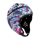 Weiche Fußballhelme mit Flagge, für Erwachsene, Baseball-Helme mit weicher gepolsterter Flagge, gepolsterte Fußball-Kopfbedeckung, Kopfschutz R