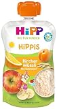 HiPP Bio für Kinder HiPPiS mit Vollkorn Bircher Müesli - Kathie Katze, 6er Pack (6x100g)