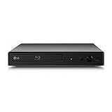 LG Electronics Blu-ray Player BP250 (Full HD-Upscaling, Wiedergabe externer Festplatten, HDMI- und USB-Anschluss), Schwarz, MaÃŸe: 2,7 x 4,1 x 19,5 cm