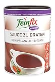 Feinfix Wellness Sauce zu Braten 500g ★ ( 5l Soße ) wenig Kalorien ✓ Soßenbinder lactosefrei & vegan ✓ Pulver vegetarisch für Bratensoße / Gemüse Soße / Bratensaucen / Nudeln Soße | RR-B1S2-UHA5