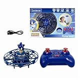 Lexibook, RC UFO Flying Sonic mit Lichtern und Gestensteuerung, freihändige Steuerung mit wiederaufladbarer Batterie, Blau, UFOSN