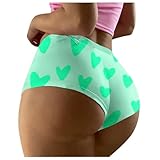 Atmungsaktiver Triangel-Slip mit Herz-Print für Freizeit Urlaub Unterwäsche Männer Mit Foto Männer Unterwäsche Satin