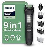 Philips Multigroom 3000er-Serie All-in-One 9-teiliger Trimmer: Rasierer und Haarschneider für Gesicht, Kopf und Körper, selbstschärfende hautfreundliche Klingen, zwölf Längeneinstellungen, MG3946/15
