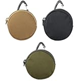 Fegtrtyoa 3 Stück Leckerlibeutel für Hunde, Futterbeutel Hundetraining mit Reißverschluss und Karabiner Leckerlibeutel, für Spaziergänge Hundetraining Hunde