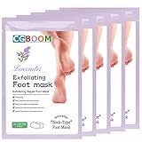 5er Pack Fußmaske Hornhaut und abgestorbene Haut entfernen Fußpeeling Maske Anti Aging Exfoliating Socken Fußschälmaske Hornhaut Socken Peeling Baby Feet für Frauen & Männer Klassisch