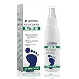 Fußpilz Spray 100ml, Fußspray Gegen Fußpilz, Fußspray Pflege, Natürliche Formel | Zur Linderung von Fußinfektionen und zur Bekämpfung von Fußgeruch | Für Männer und Frauen Geeignet