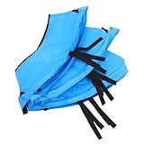 Gatuida Trampolin Randabdeckung Ø Outdoor Sprungmatte Schutzpolster Sicherheitskante Strapazierfähiges Trampolin Zubehör UV beständig und Reißfest