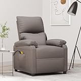 Rantry Massagesessel Taupe Stoff Massagestühle Model3098438